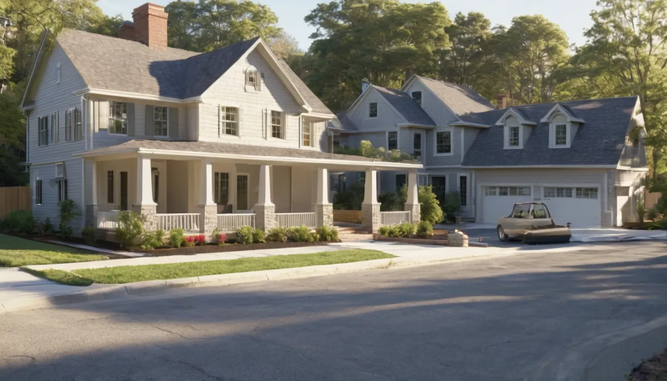 Concrete provider smoothing a fresh new driveway beside a colonial home in the Alexandria area